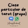 Clase de tarot grupo